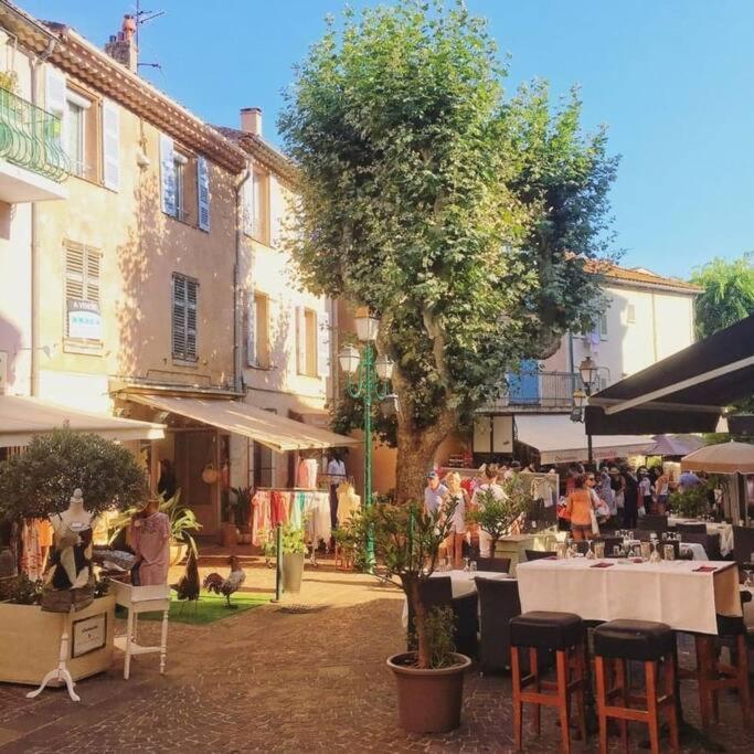 Proche Mer Et Centre Appart 2 Pieces Wifi&Clim Sainte-Maxime Extérieur photo