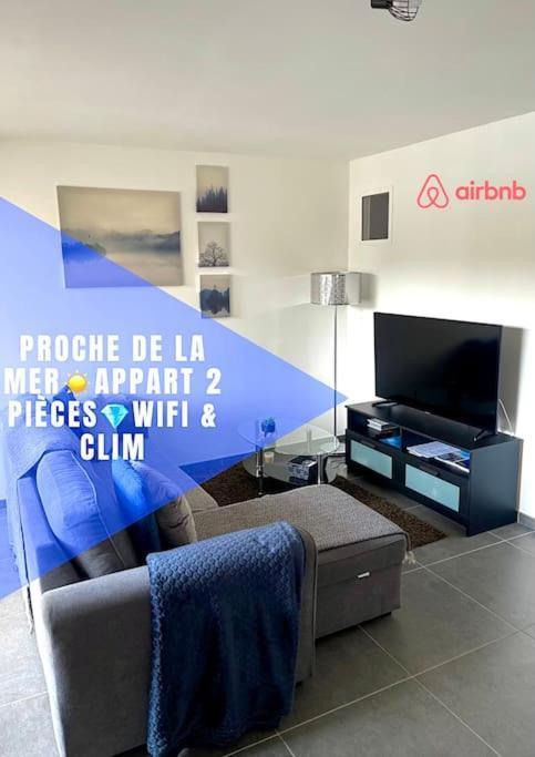 Proche Mer Et Centre Appart 2 Pieces Wifi&Clim Sainte-Maxime Extérieur photo